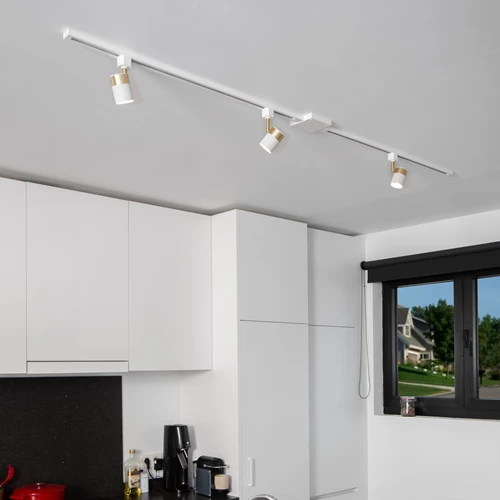 Lucide TRACK Power supply - 1-circuit Track lighting system - Double - White (Extension) - atmosphere 1